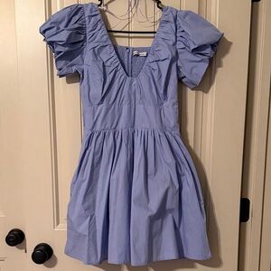Abercrombie & Fitch Dress Light Blue Small